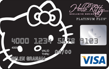 Cartão de Crédito da Hello Kitty
